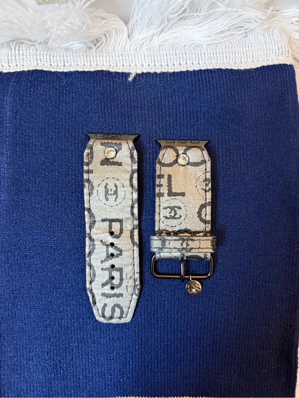 Upcycled Apple Watch Band